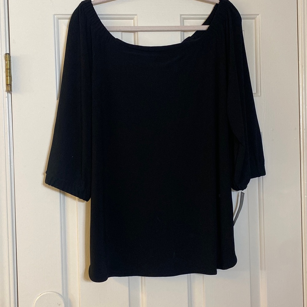 Black I.N.C off the shoulder